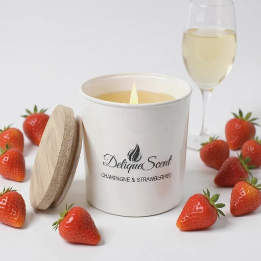 Champagne & Strawberries – Soy Candle