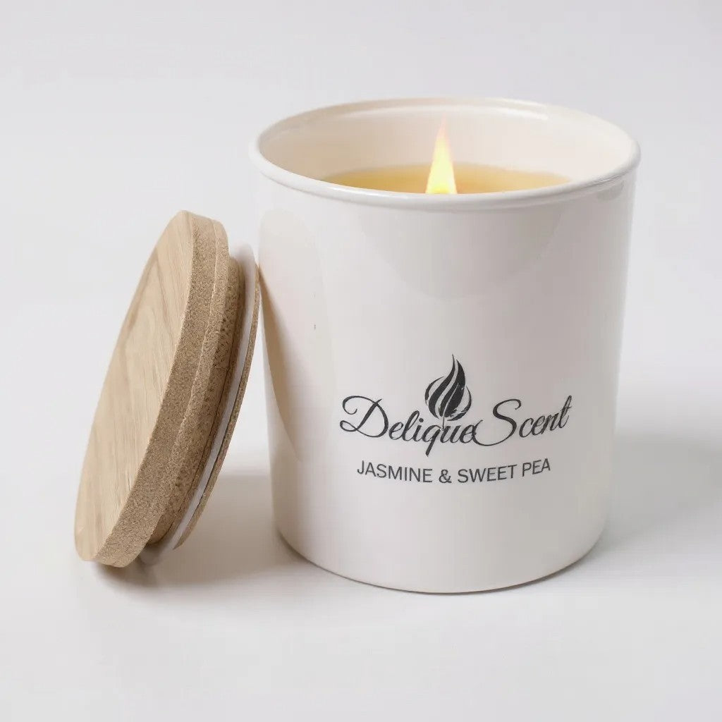 Jasmine & Sweet Pea – Soy Candle